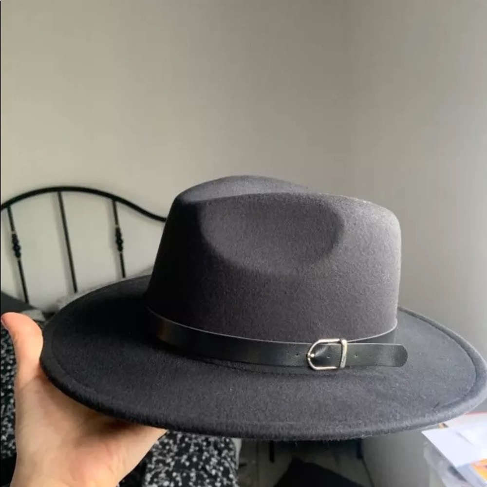 Black Fedora Hat